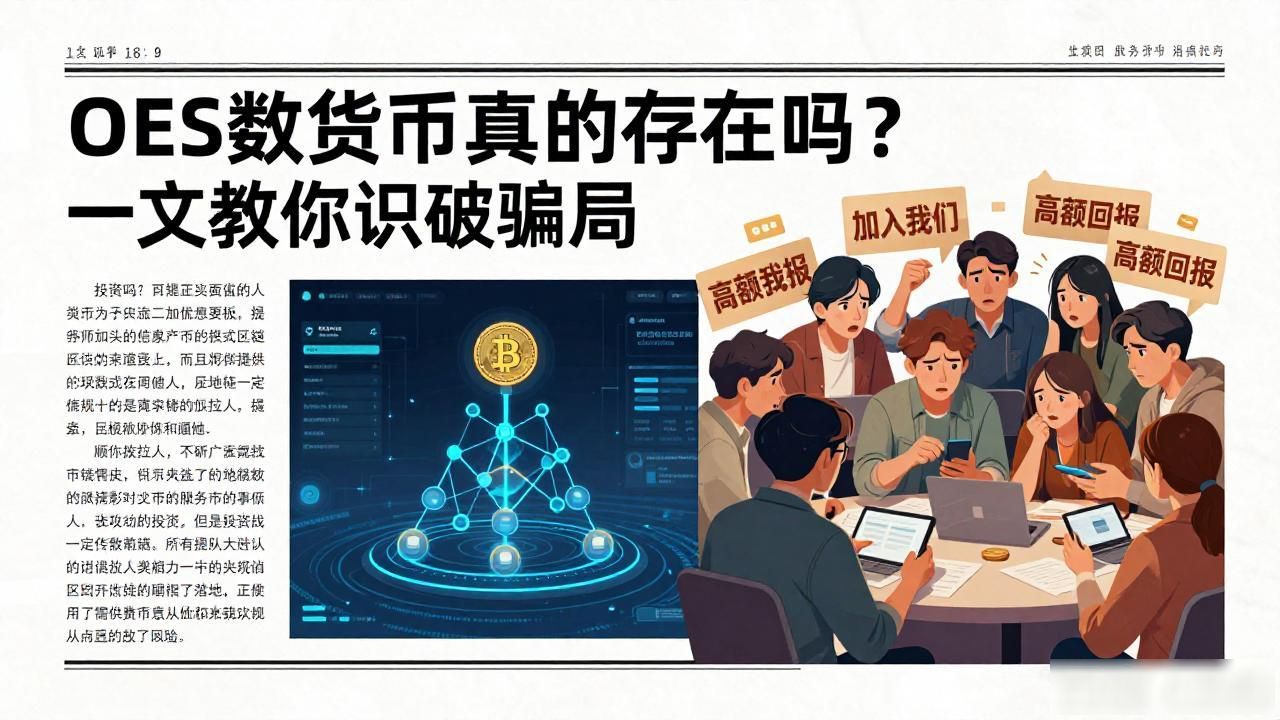 OES数字货币真的存在吗？一文教你识破骗局