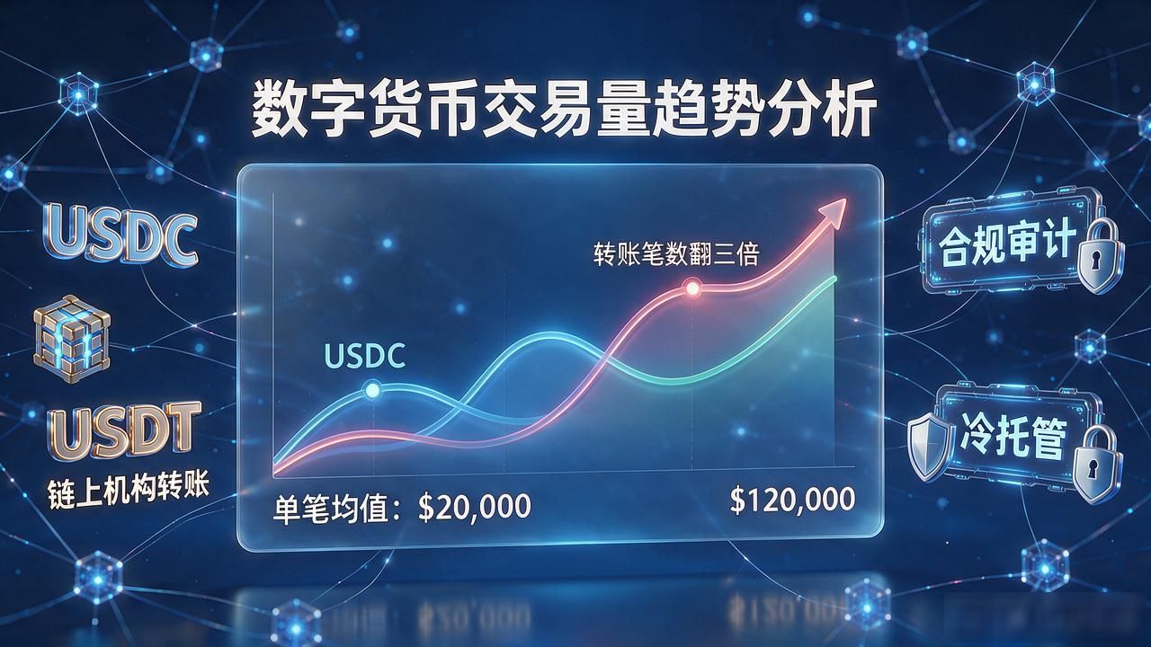 数字货币交易量又破了，别光看总量，这批进场的钱结构变了