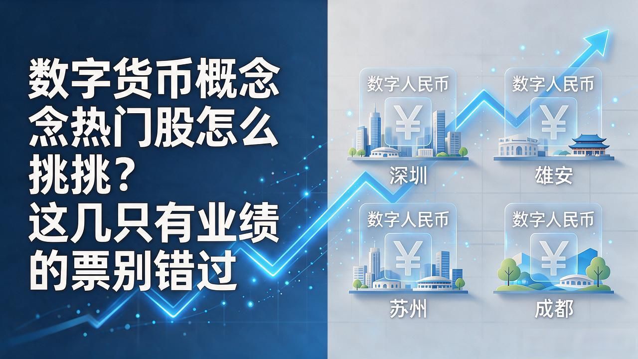 数字货币概念热门股怎么挑？这几只有业绩的票别错过