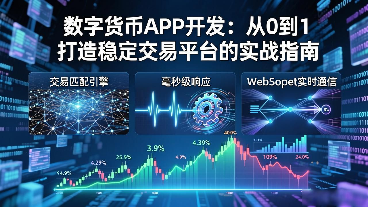 数字货币APP开发：从0到1打造稳定交易平台的实战指南