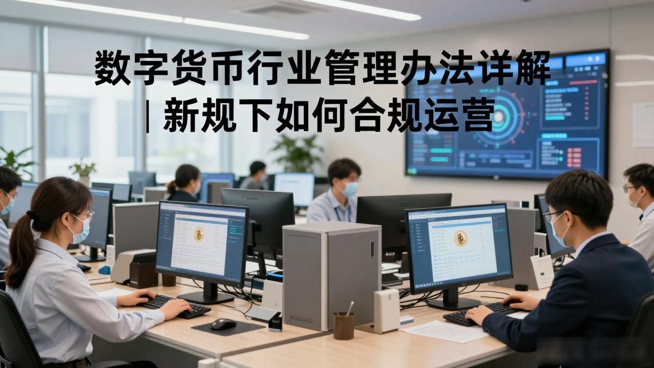 数字货币行业管理办法详解｜新规下如何合规运营
