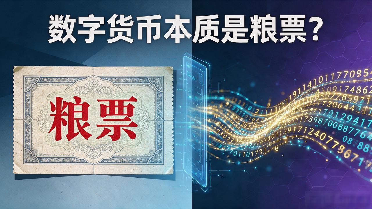 数字货币本质是粮票？教了20年货币史的人说几句掏心话