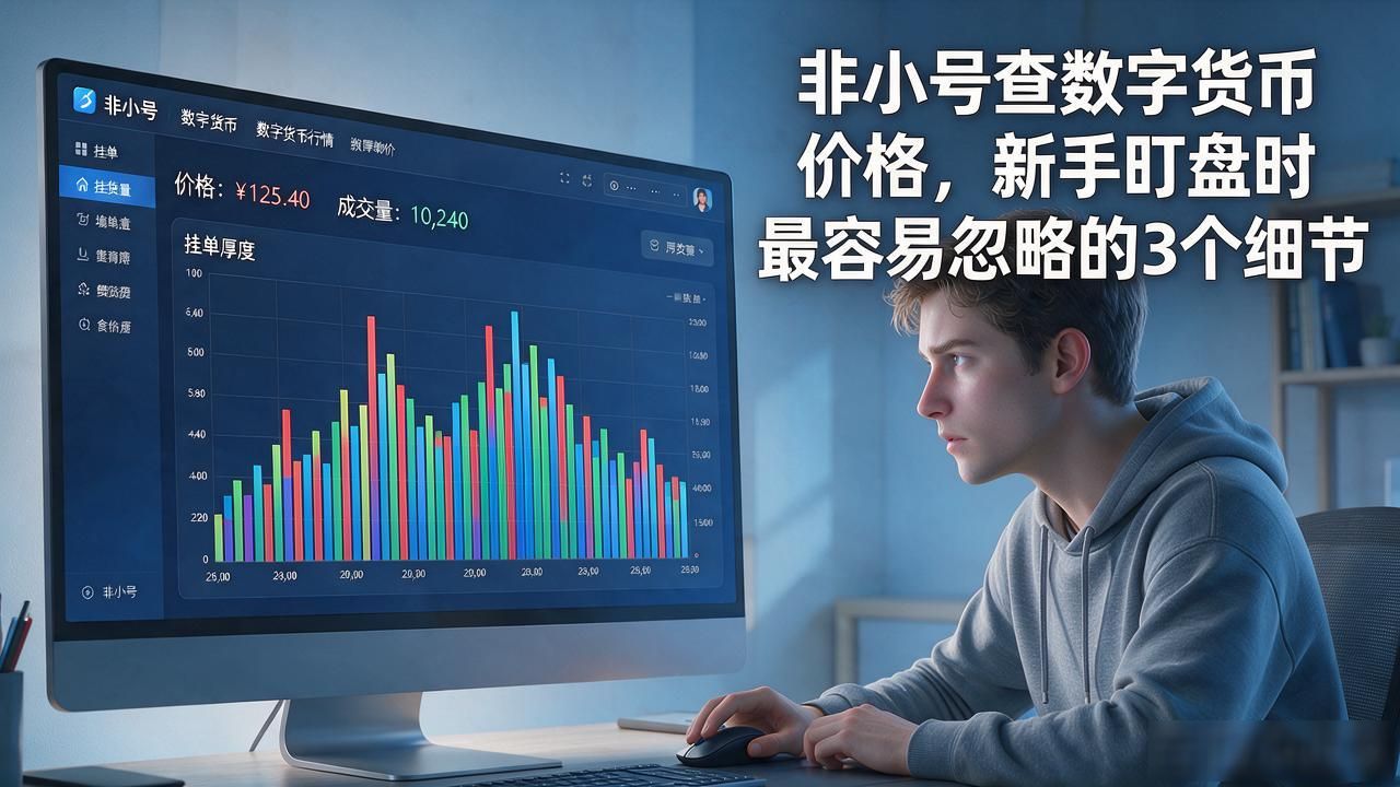 非小号查数字货币价格，新手盯盘时最容易忽略的3个细节
