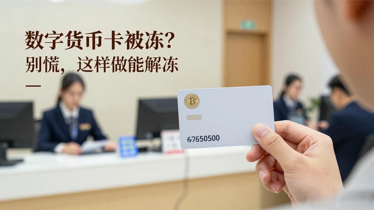 数字货币卡被冻？别慌，这样做能解冻