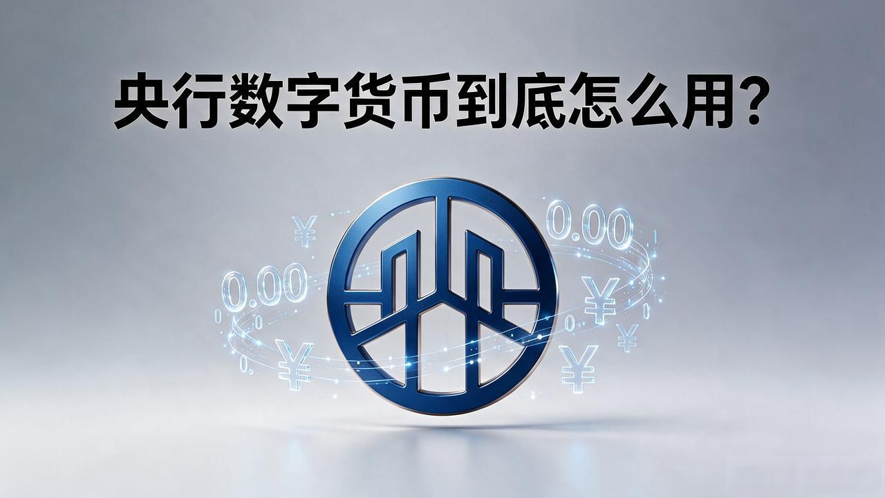 央行数字货币到底怎么用？一文看懂数字人民币