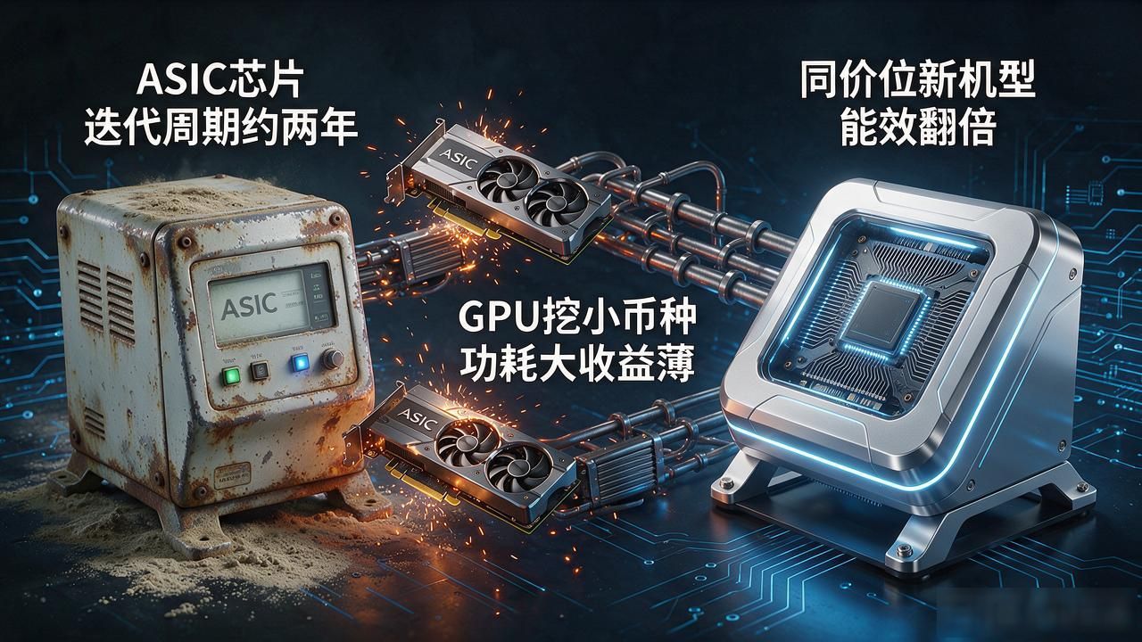 数字货币挖掘_数字货币挖矿真实收益计算_ASIC矿机电费与硬件折旧成本分析