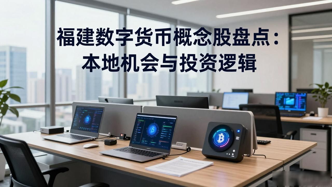 福建数字货币概念股盘点：本地机会与投资逻辑