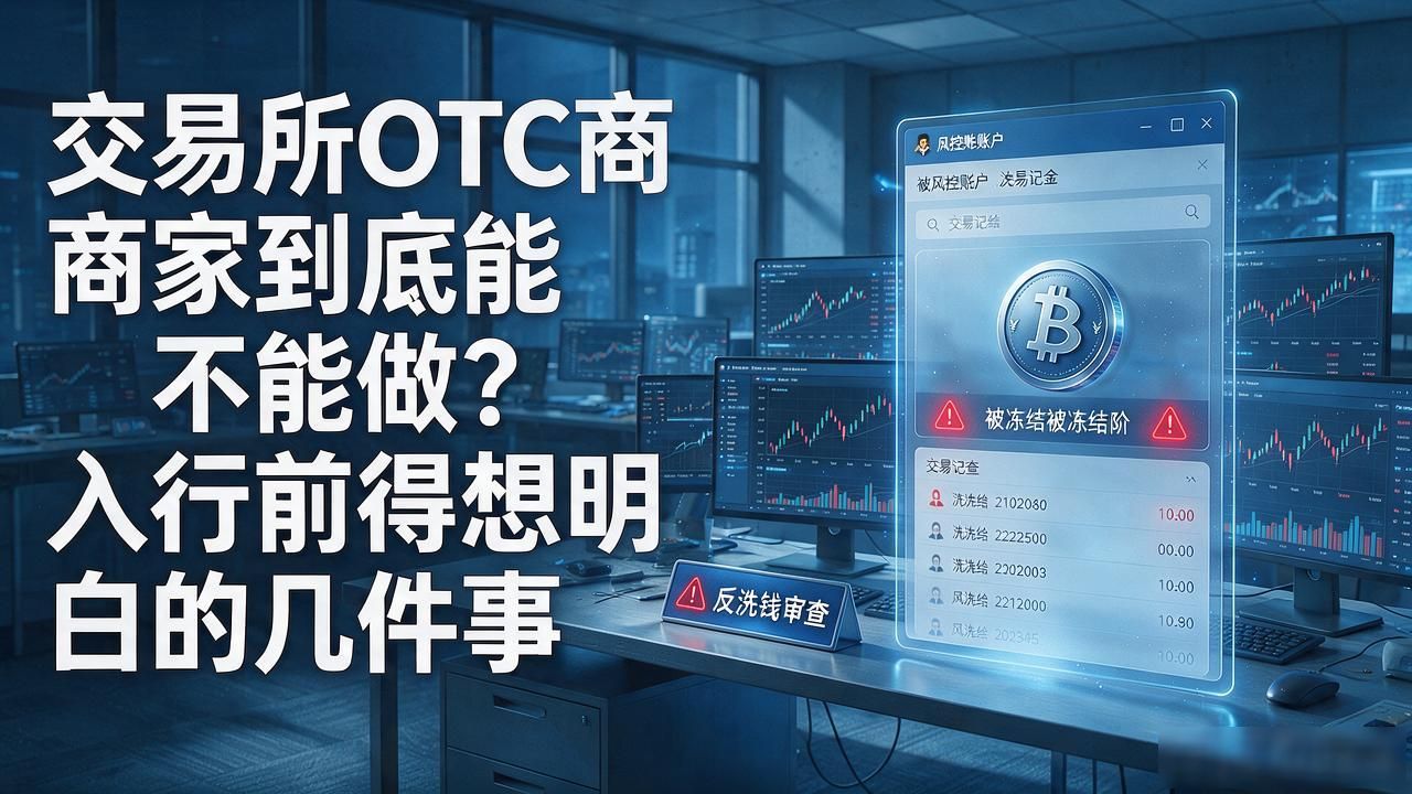 OTC交易反洗钱审查监管政策_OTC商家合规资金通道_数字货币交易所otc商家能做吗