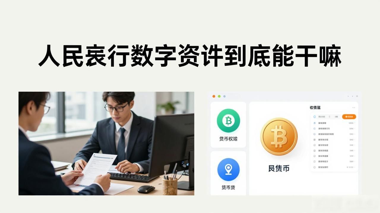 人民银行数字货币到底能干嘛