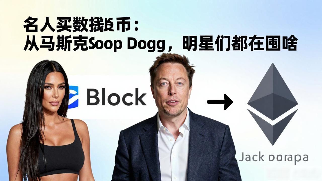 名人买数字货币：从马斯克到Snoop Dogg，明星们都在囤啥