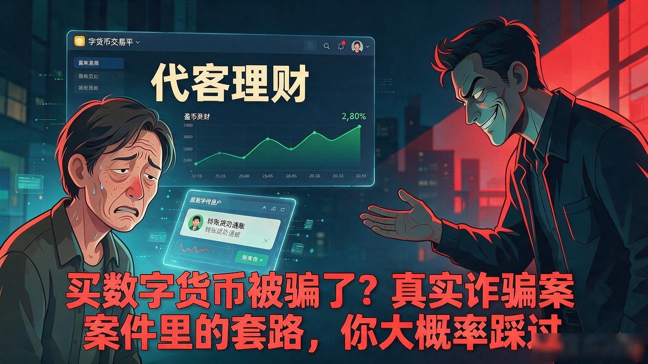 买数字货币诈骗案件_数字货币投资骗局_假APP诈骗