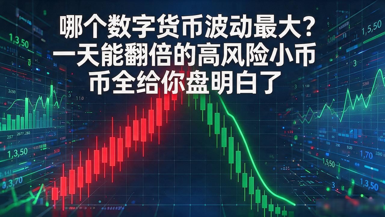哪个数字货币波动最大？一天能翻倍的高风险小币全给你盘明白了