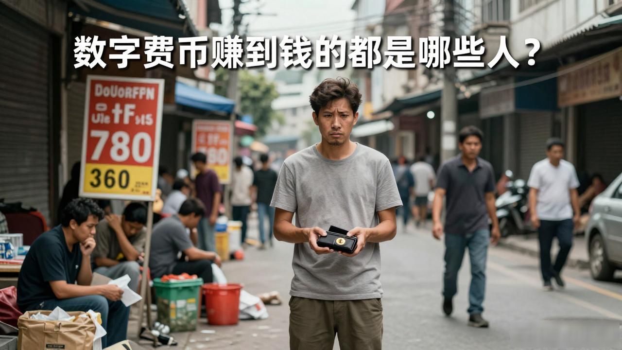 数字货币赚到钱的都是哪些人？