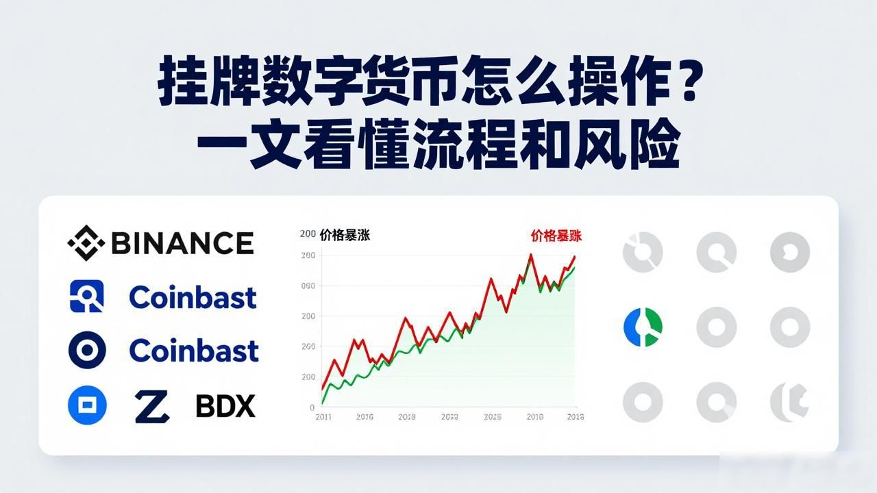 挂牌数字货币怎么操作？一文看懂流程和风险